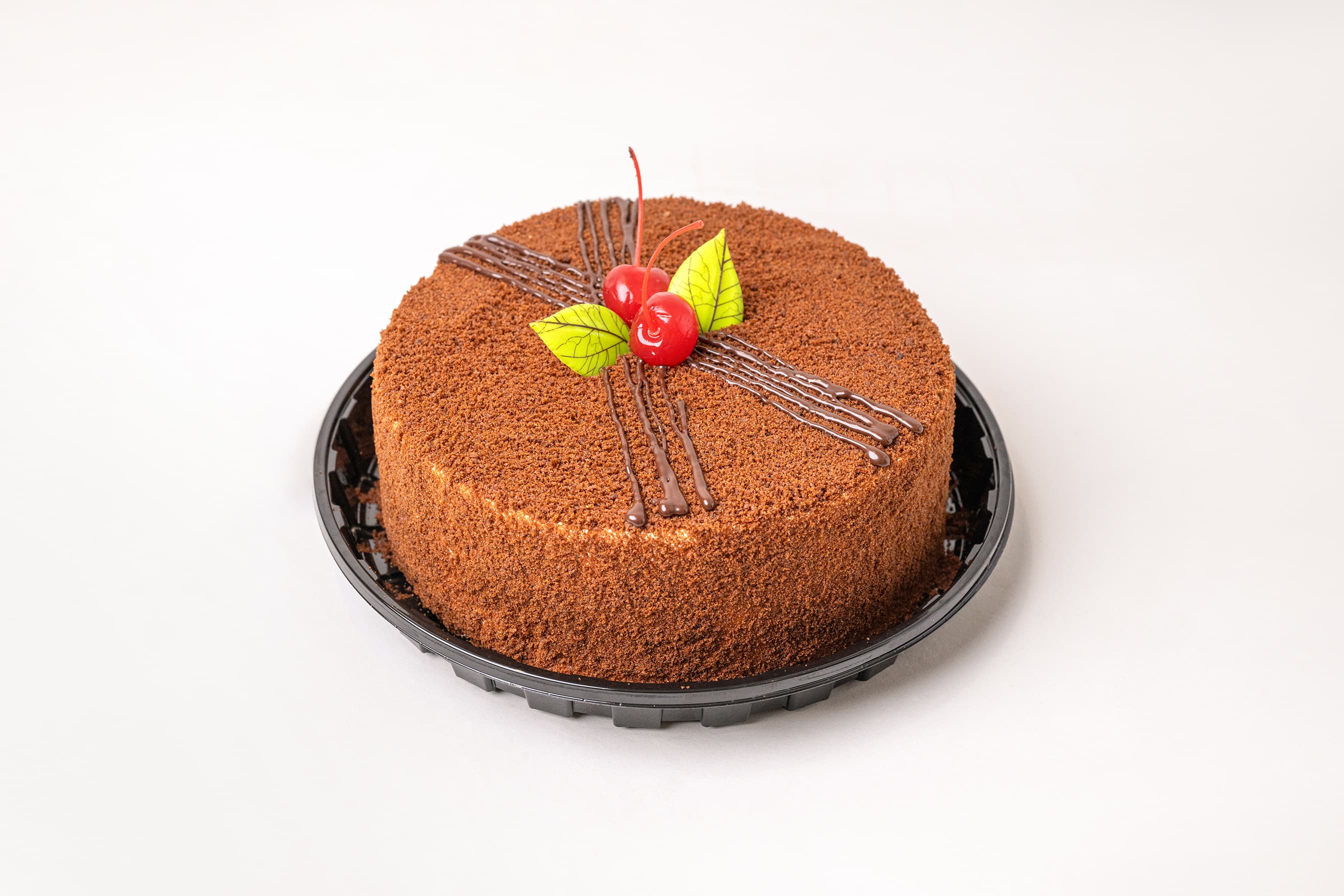 Chocolate Honey Cherry Round Cake