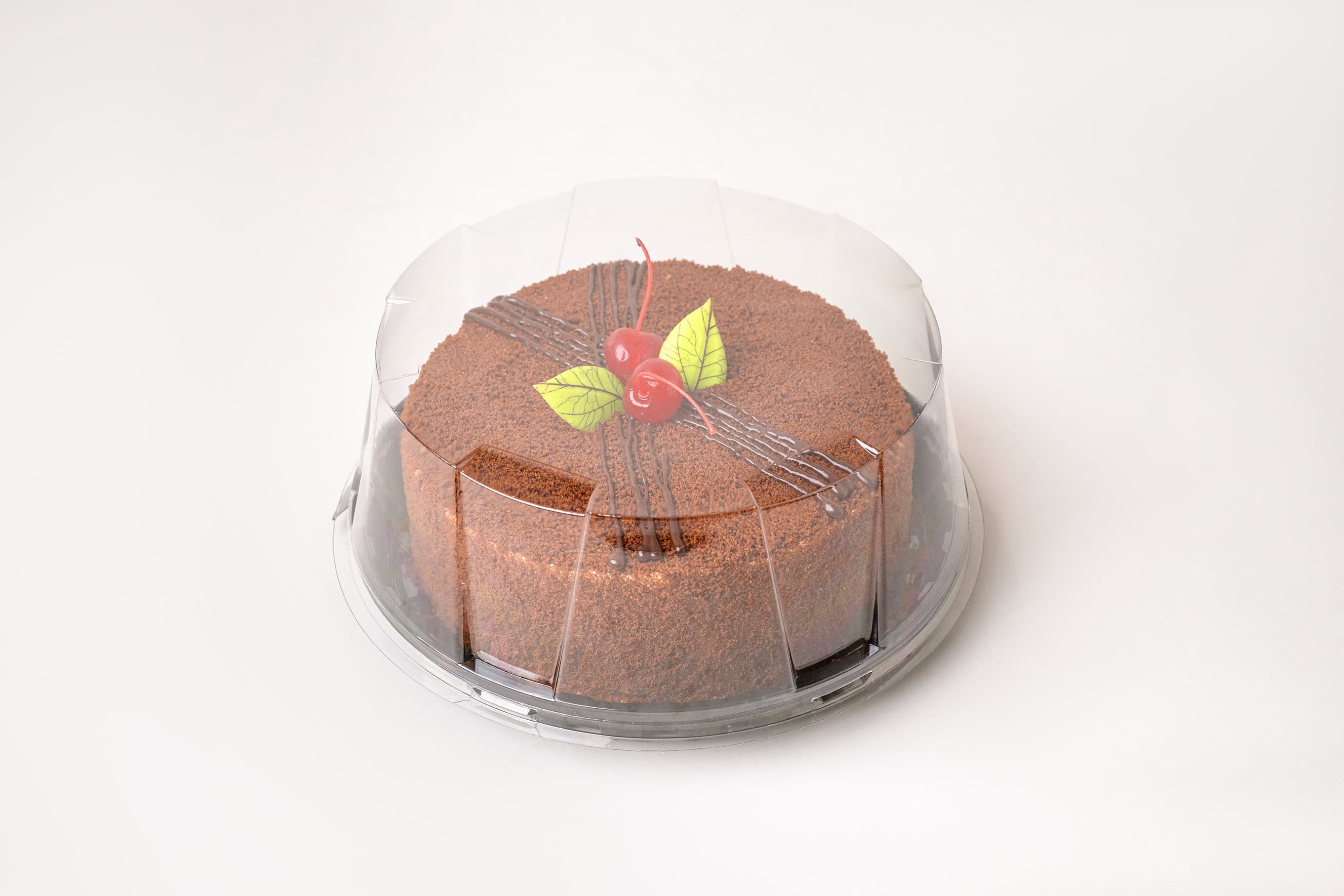 Chocolate Honey Cherry Round Cake