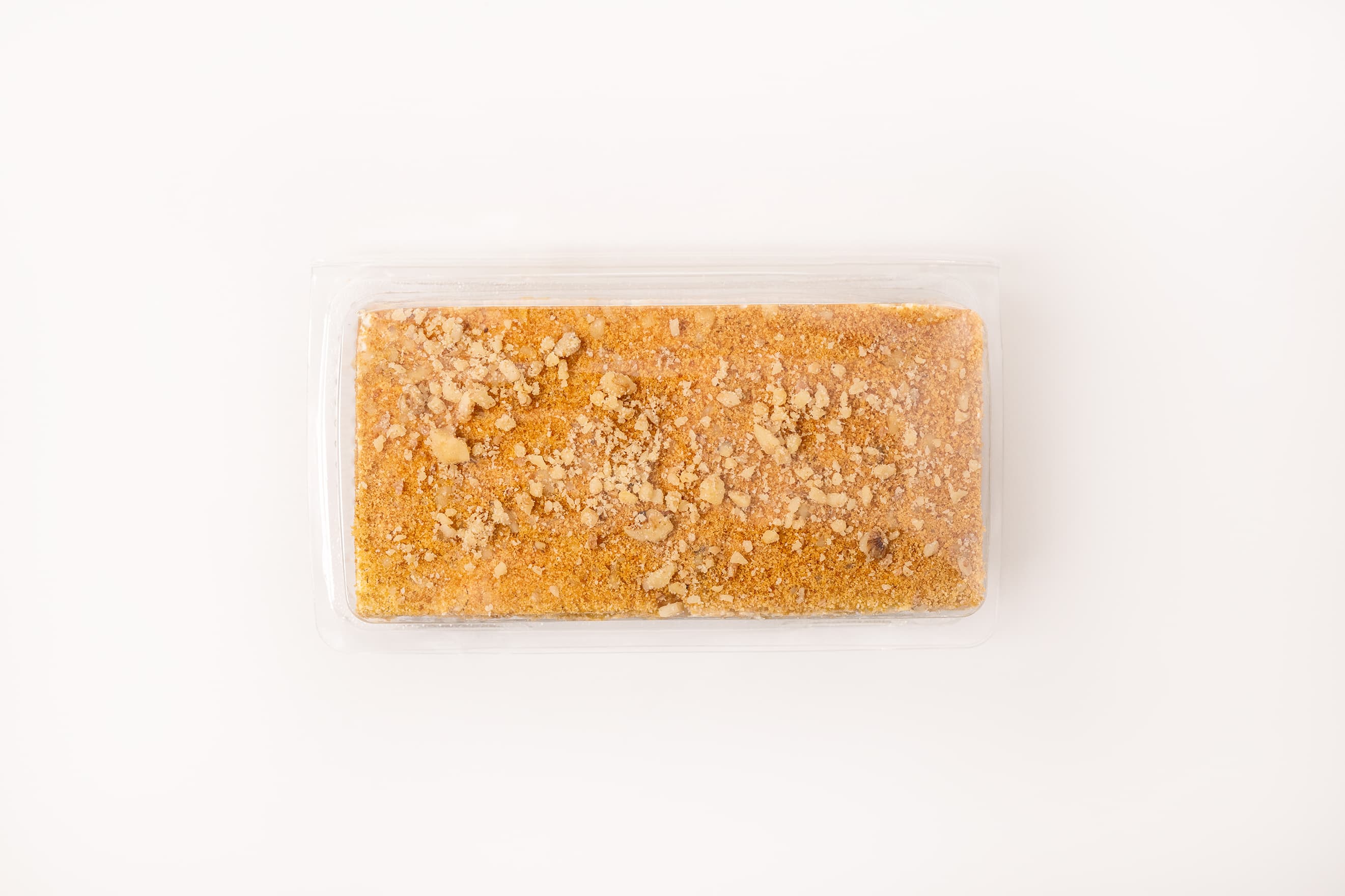 Honey Walnut Slab Cake