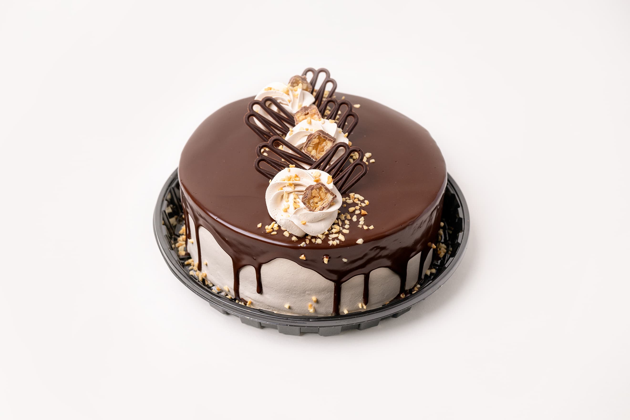 Snickers Round Cake