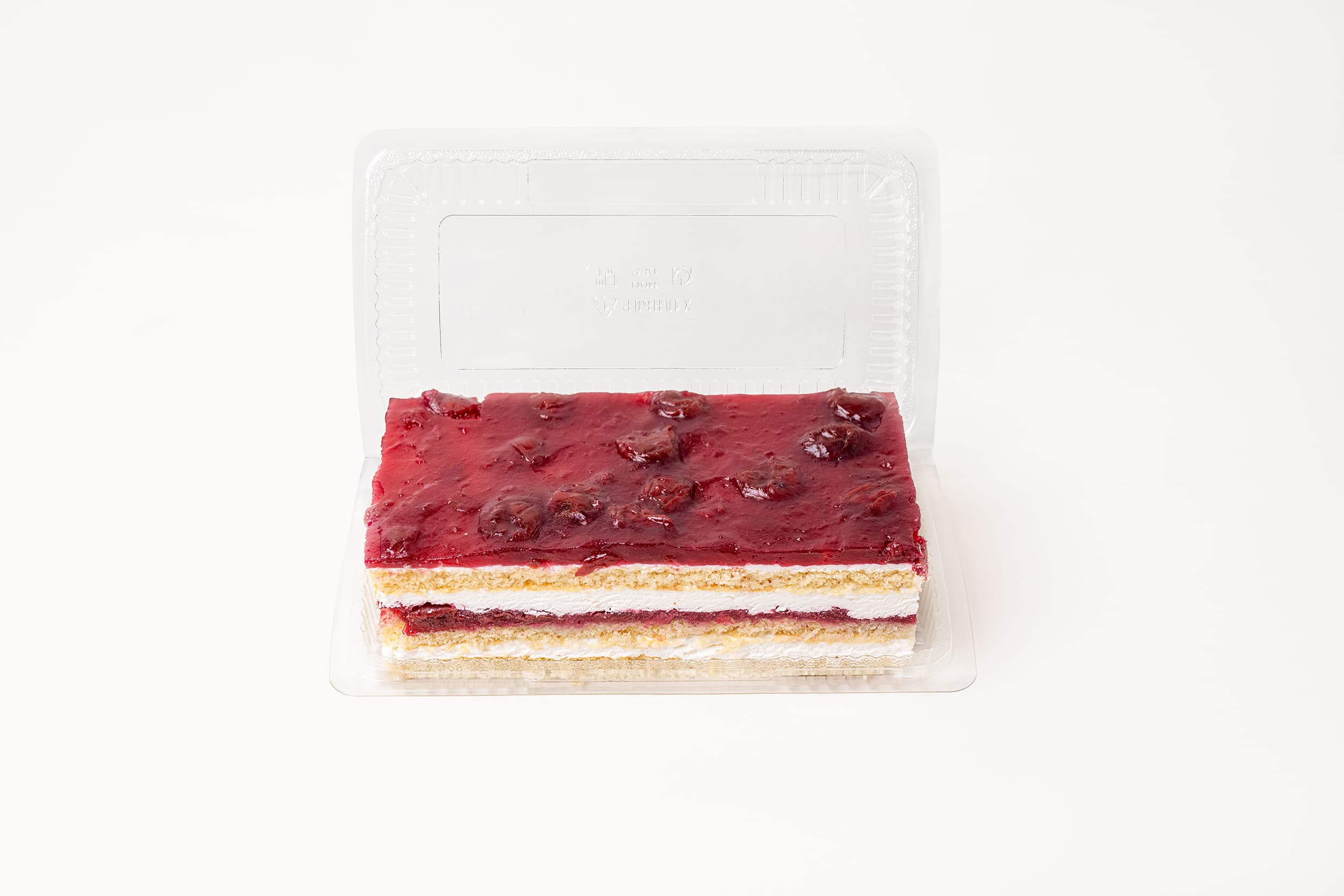 White Forest Slab Cake